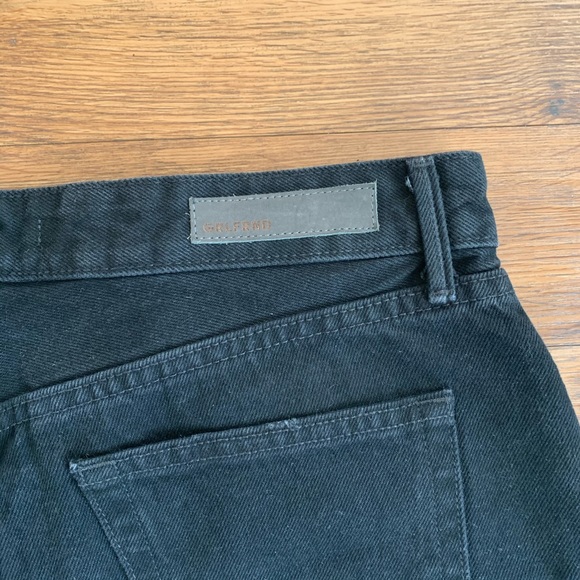 GRLFRND HELENA DISTRESSED SHORTS BLACK SIZE 29 - Picture 12 of 12